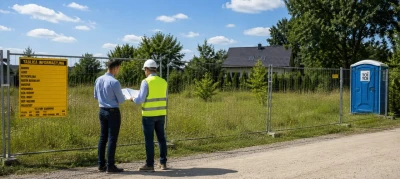 Zabezpieczenie działki budowlanej przed rozpoczęciem prac 