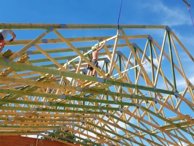 Prefabrykaty dachowe – dach z gotowych elementów