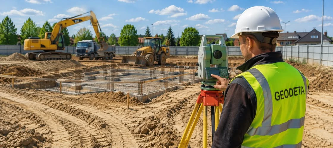 Pomiary i badania geodezyjne na potrzeby budownictwa