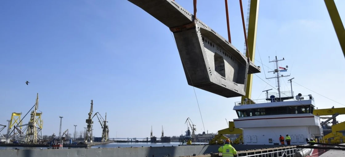 Prefabrykowany most – ze Szczecina do Danii