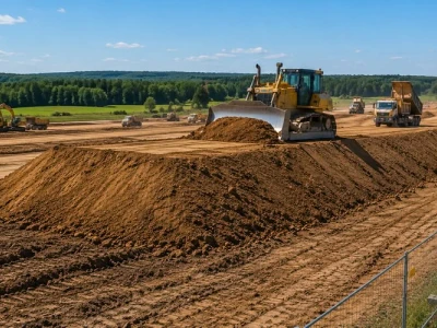 Roboty ziemne w budownictwie – rodzaje, technologie i sprzęt wykorzystywany podczas prac