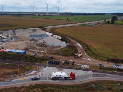 Cement o obniżonej emisji CO₂ od Cemex Polska na budowie drogi ekspresowej S6