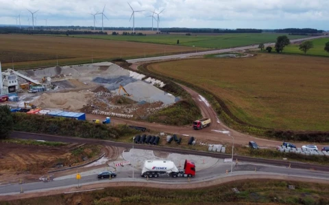 Cement o obniżonej emisji CO₂ od Cemex Polska na budowie drogi ekspresowej S6
