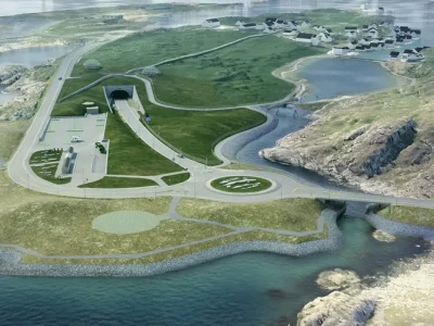 Budowa rekordowego tunelu w Norwegii