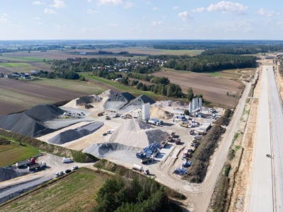 Pionierski krok w dekarbonizacji budownictwa - autostrada z betonu niskoemisyjnego