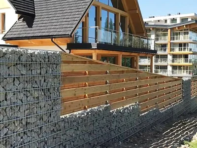Gabiony – nowoczesne ogrodzenie i skuteczna ochrona przed hałasem