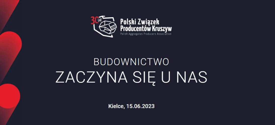 30-lecie Polskiego Związku Producentów Kruszyw