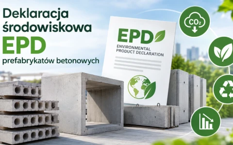 Deklaracja środowiskowa EPD prefabrykatów betonowych: gdzie staje się liczbą w certyfikacji BREEAM, LEED i DGNB
